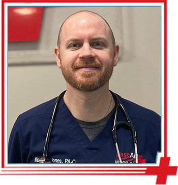 Matthew Jones, PA-C at Fast Aid Urgent Care Clinic 